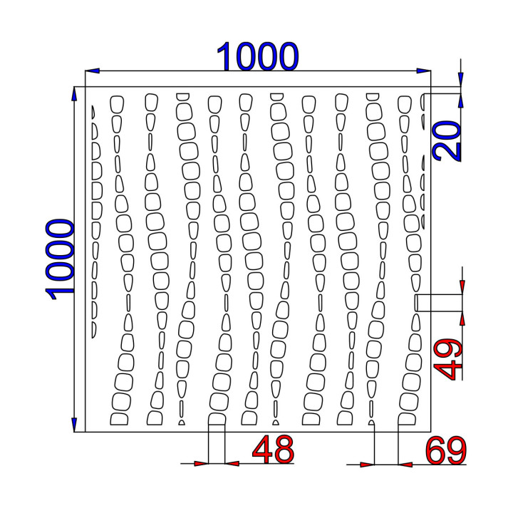 Designblech Muster A004
