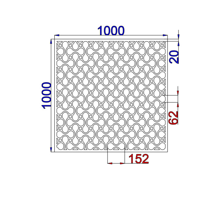 Dizajnový plech Vzor A040