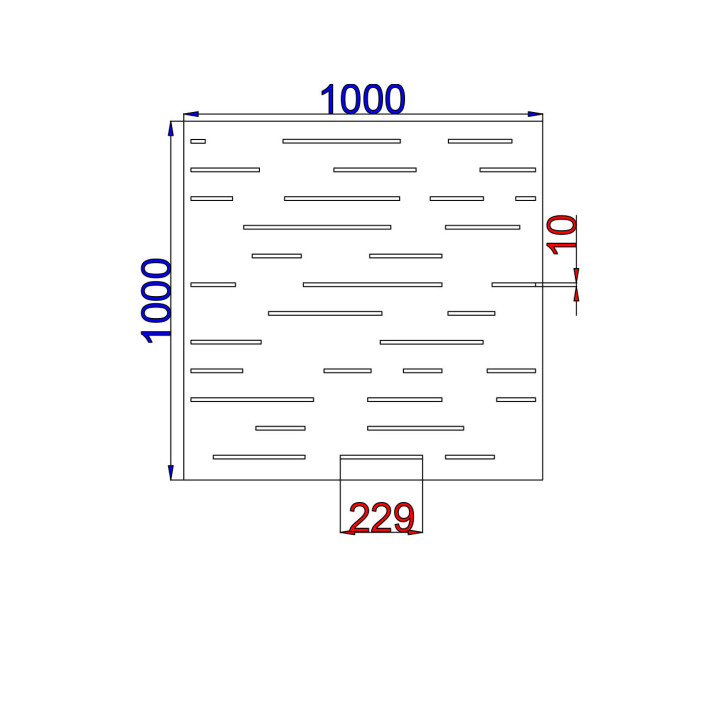 Designblech Muster C009