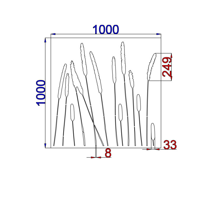 Designblech Muster F010
