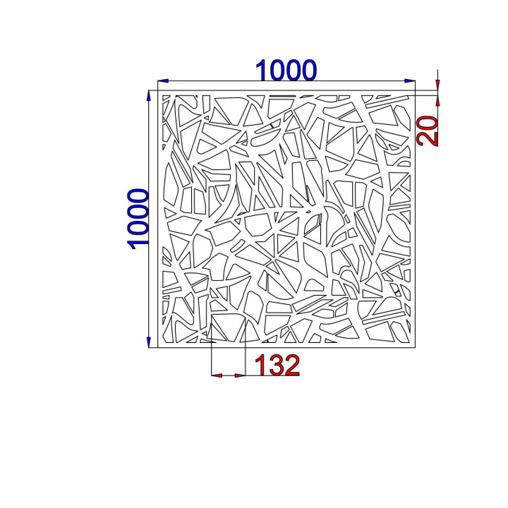 Designblech Muster C003