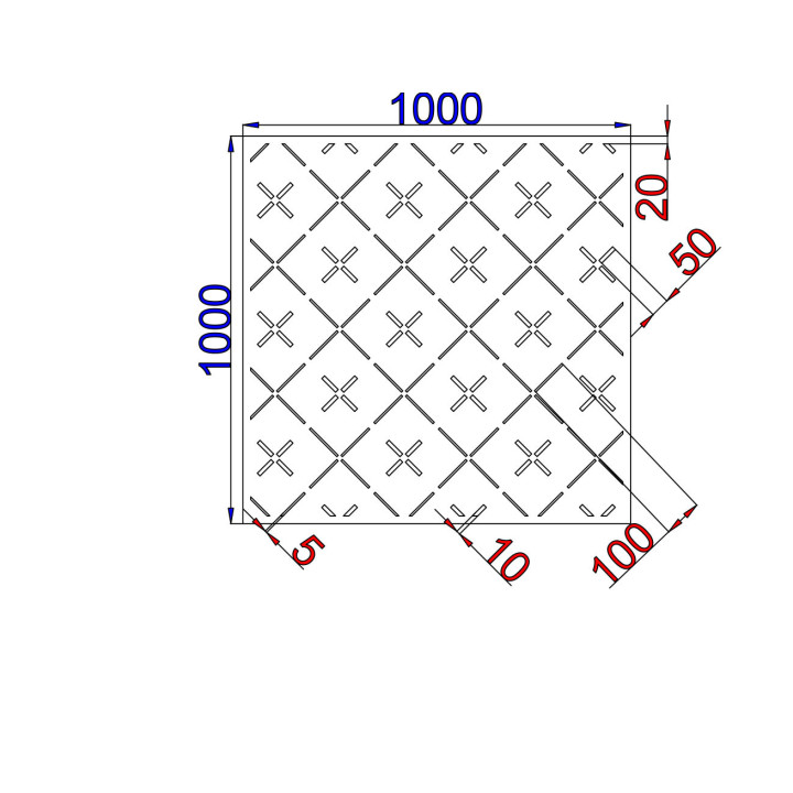 Designblech Muster C004