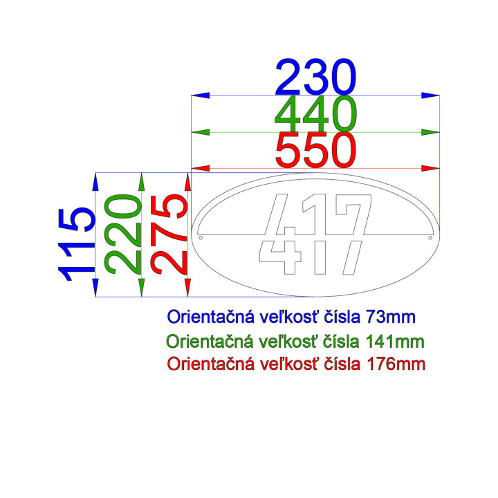 Číslo domu HN18