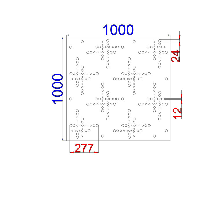 Designblech Muster K010