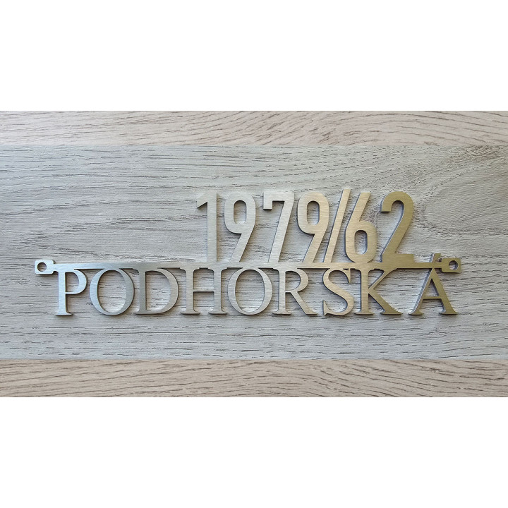 Číslo domu HN13