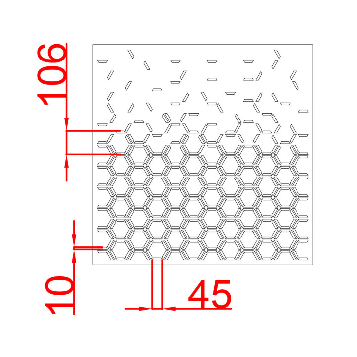 Designblech Muster A039
