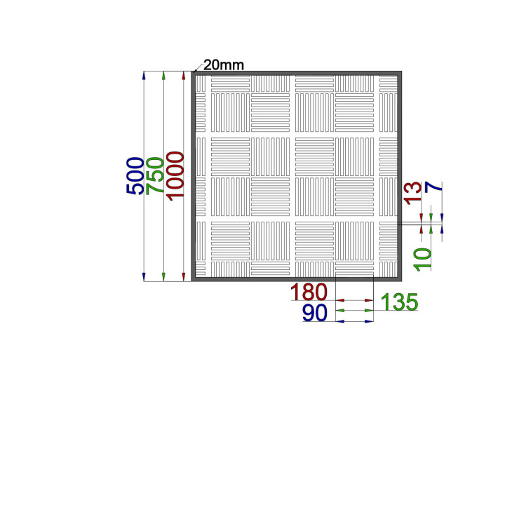 Designblech Muster C015
