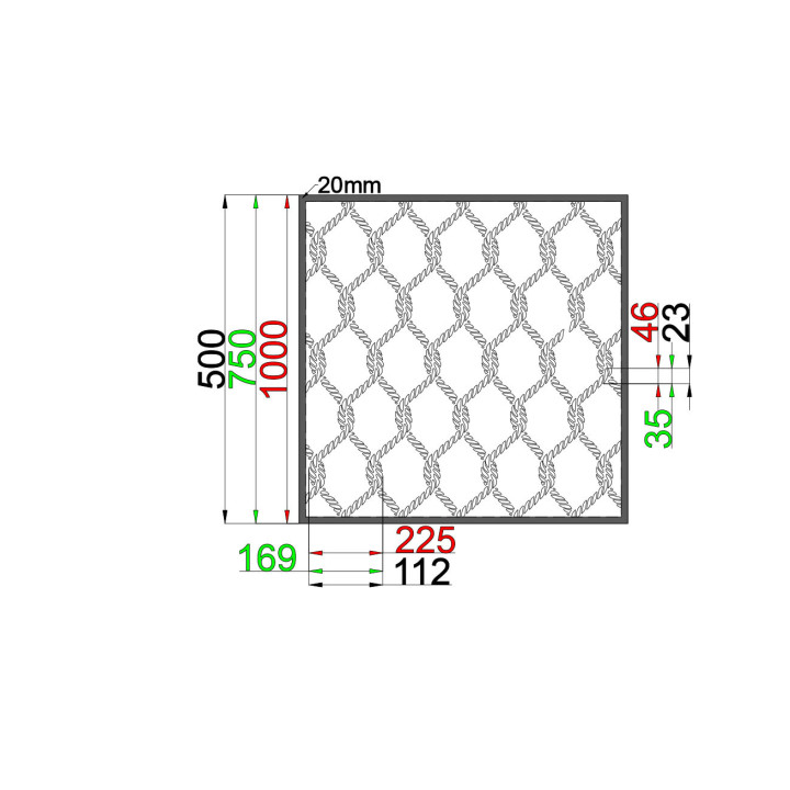 Designblech Muster A023