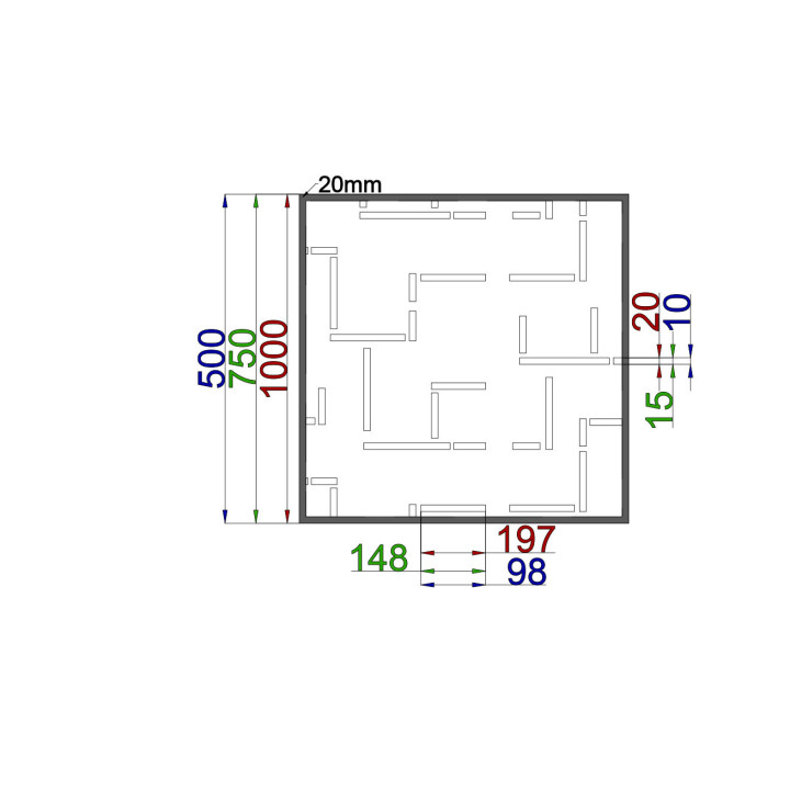 Designblech Muster C017