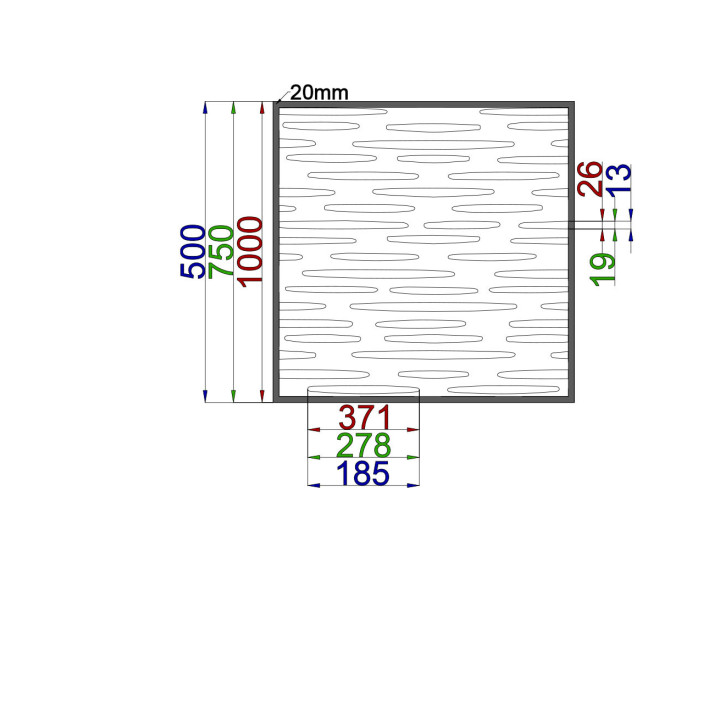 Designblech Muster A014