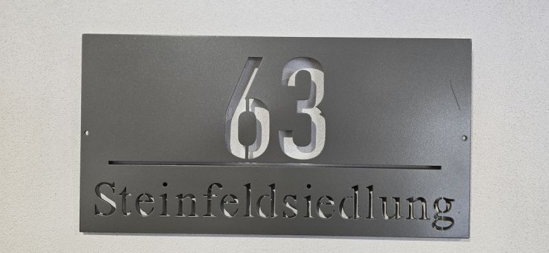 Referenzen Hausnummern – Hausnummer HN04 16