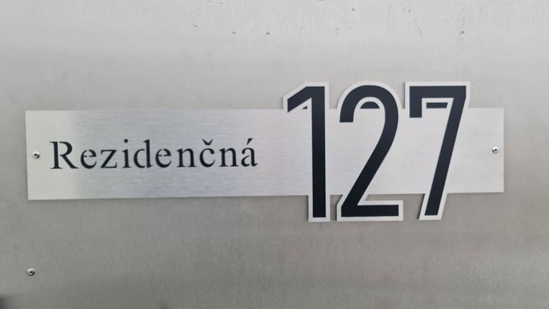 Referenzen Hausnummern – Hausnummer HN09 3